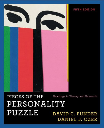 Beispielbild fr Pieces of the Personality Puzzle: Readings in Theory and Research zum Verkauf von Goodwill of Colorado