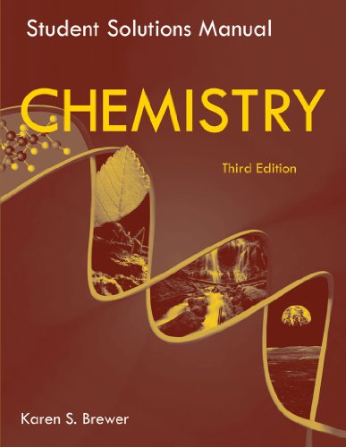 Beispielbild fr Student Solutions Manual: for Chemistry: The Science in Context, Third Edition zum Verkauf von Books of the Smoky Mountains