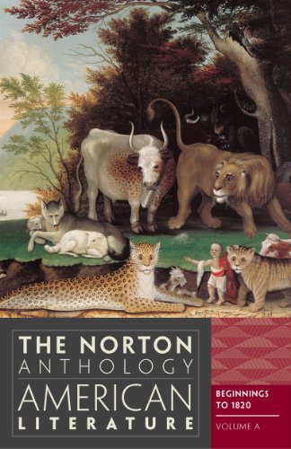 9780393934762: The Norton Anthology of American Literature: Beginnings to 1820 (A)