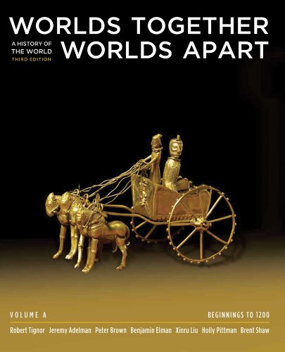 Beispielbild fr Worlds Together, Worlds Apart Vol. A : A History of the World - Beginnings to 1200 zum Verkauf von Better World Books