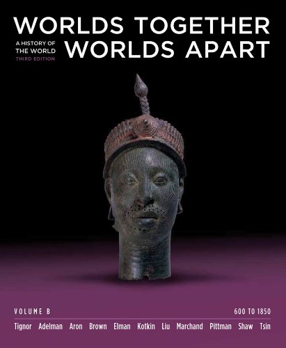 Imagen de archivo de Worlds Together, Worlds Apart, Volume B: A History of the World: 600 to 1850 a la venta por ThriftBooks-Atlanta