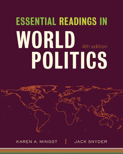 Beispielbild fr Essential Readings in World Politics zum Verkauf von Better World Books