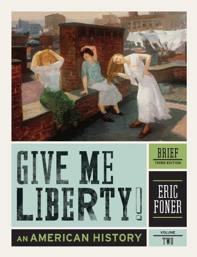Stock image for Give Me Liberty!: An American History (Brief Third Edition) (Vol. 2) for sale by SecondSale
