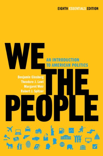 Beispielbild fr We the People: An Introduction to American Politics (Eighth Essentials Edition) zum Verkauf von SecondSale