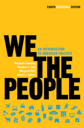 Stock image for We the People: An Introduction to American Politics (Eighth Essentials Edition) for sale by Hippo Books