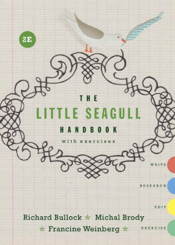 Imagen de archivo de The Little Seagull Handbook with Exercises (Second Edition) a la venta por Gulf Coast Books