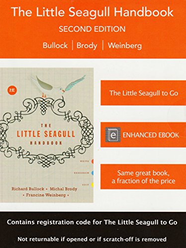 Imagen de archivo de The Little Seagull Handbook (E-Book) a la venta por BookHolders