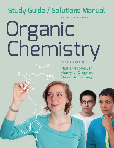 Imagen de archivo de Study Guide and Solutions Manual: for Organic Chemistry, Fifth Edition a la venta por BooksRun