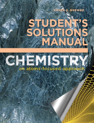 Stock image for Chemistry Student's Solutions Manual: An Atoms-Focused Approach for sale by ThriftBooks-Atlanta