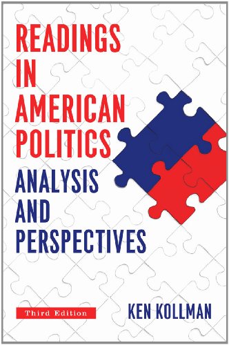 Imagen de archivo de Readings in American Politics: Analysis and Perspectives, 3rd Edition a la venta por BooksRun