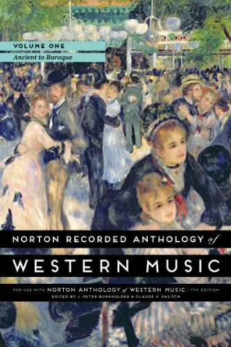 Imagen de archivo de Norton Recorded Anthology of Western Music 7E Volume 1 MP3 DVD a la venta por Better World Books