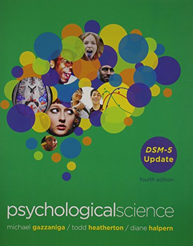 Beispielbild fr Psychological Science : DSM-5 Update zum Verkauf von Better World Books