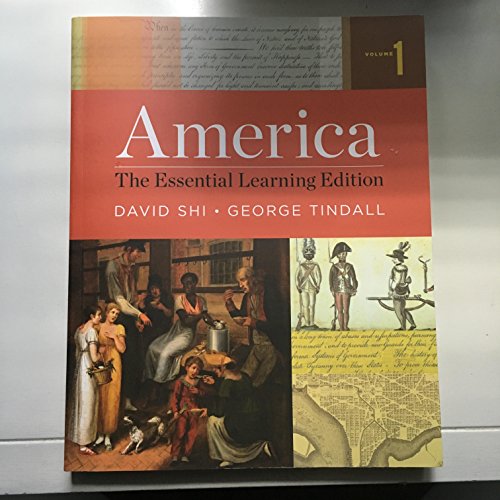 Beispielbild fr America: The Essential Learning Edition (Vol. Volume 1) zum Verkauf von BookHolders