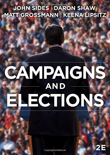 Imagen de archivo de Campaigns and Elections a la venta por Better World Books