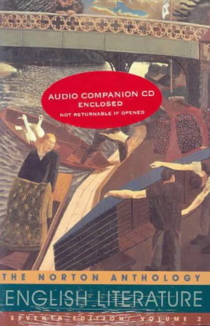 9780393947779: The Norton Anthology of English Literature 7e V 2 +CD: Volume 2