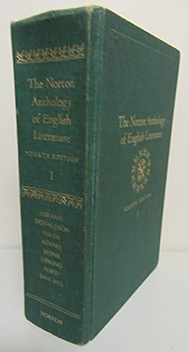 Beispielbild fr The Norton Anthology of World Masterpieces, 4th Edition, Volume 1 zum Verkauf von Wonder Book