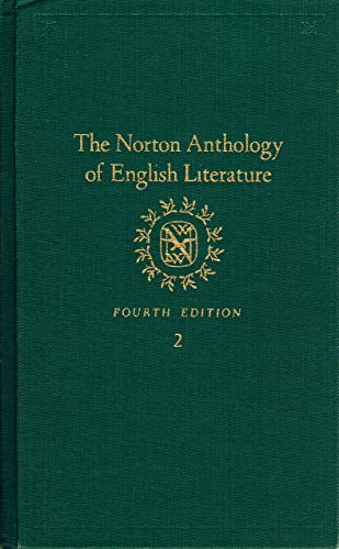 Imagen de archivo de The Norton Anthology of English Literature Volume 2 a la venta por Le-Livre