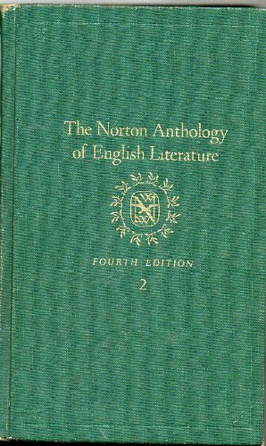 Beispielbild fr The Norton Anthology of English Literature, Vol. 2 zum Verkauf von Wonder Book