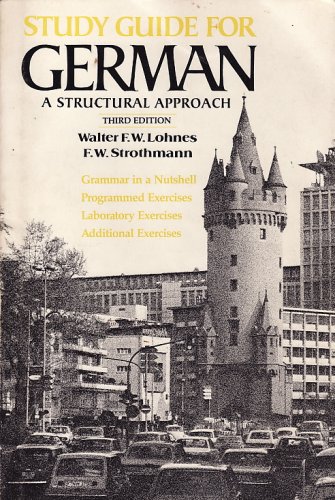 Beispielbild fr Lohnes Study Guide for German - a Structural Approach 3ed (Paper Only) zum Verkauf von SecondSale