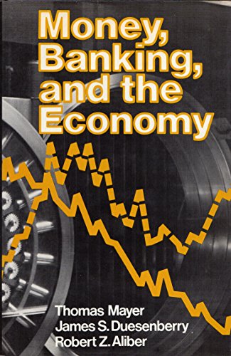 Beispielbild fr Money Banking and the Economy zum Verkauf von Wonder Book