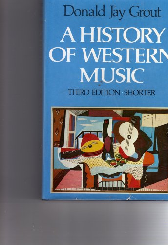 Imagen de archivo de A history of western music a la venta por HPB-Ruby