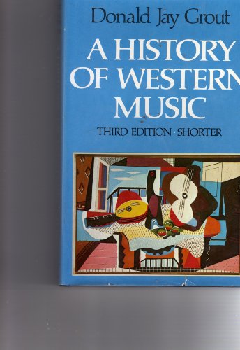Stock image for A history of western music for sale by Solr Books