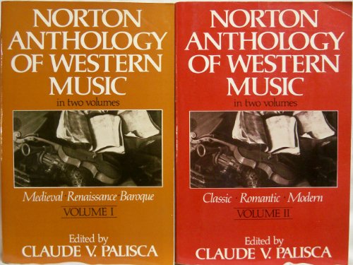 Stock image for The Norton Anthology of Western Music for sale by Wonder Book