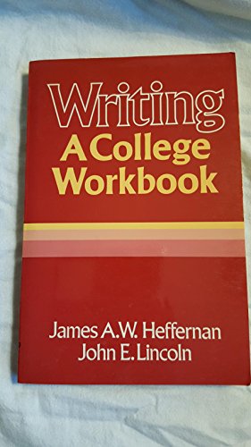 Beispielbild fr Writing: A College Workbook zum Verkauf von Wonder Book