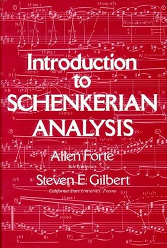9780393951929: Intro to Schenkerian Analysis – Form & Content in Tonal Music: Form and Content in Tonal Music