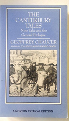 Stock image for The Canterbury Tales: Nine Tales and the General Prologue (Norton Critical Editions) for sale by Hippo Books
