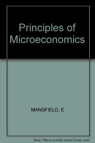 PRINCIPLES OF MICROECONOMICS.