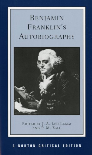 Stock image for Benjamin Franklin's Autobiography (Norton Critical Editions) for sale by SecondSale