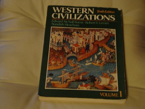 Beispielbild fr Western Civilizations: v. 1: Their History and Their Culture zum Verkauf von Wonder Book