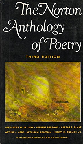Beispielbild fr Norton Anthology of Poetry 3e " ISE zum Verkauf von WorldofBooks
