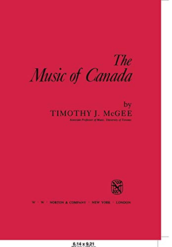 Stock image for Music of Canada for sale by Goldstone Books