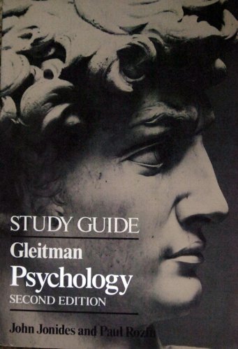 Gleitman, Psychology (9780393953817) by Jonides, John; Rozin, Paul