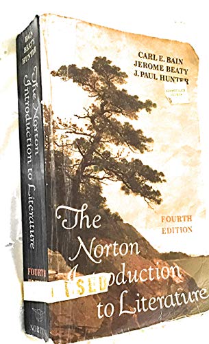 The Norton Introduction to Literature (Fourth Edition)