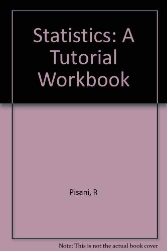 9780393954579: STAT 1E TUTORIAL WORKBK: A Tutorial Workbook