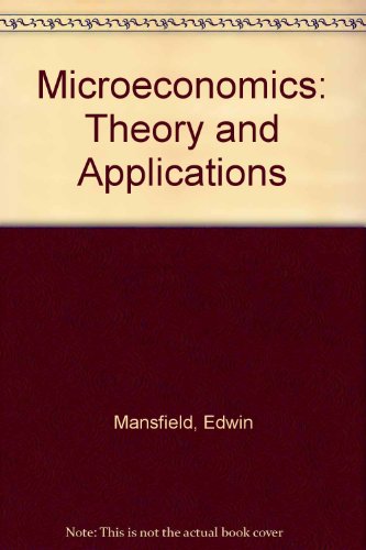 Stock image for Microeconomics: Theory and Applications for sale by WorldofBooks