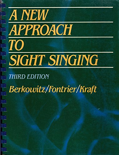 Beispielbild fr New Approach to Sight-Singing zum Verkauf von Wonder Book