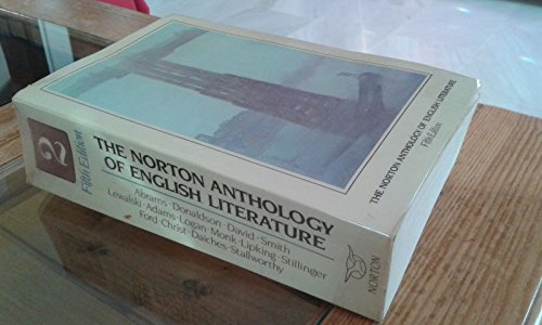 Imagen de archivo de The Norton Anthology of English Literature, Vol. 2 a la venta por Once Upon A Time Books