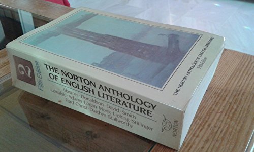 9780393954722: The Norton Anthology of English Literature, Vol. 2