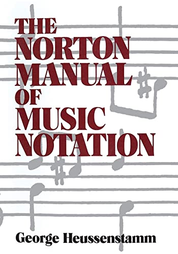 9780393955262: Norton Manual of Music Notation