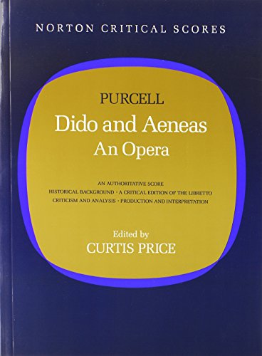 Beispielbild fr Dido and Aeneas: An Opera (Norton Critical Score) zum Verkauf von Goodwill of Colorado