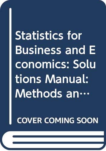 Statistics for Business and Economics (9780393955736) by Edwin Mansfield