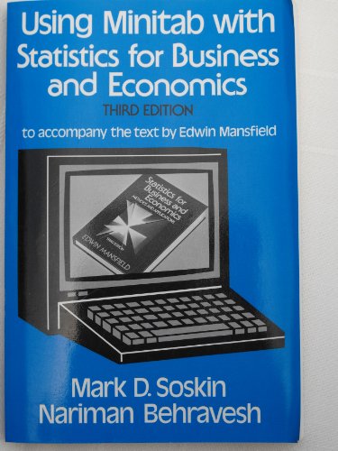 Stock image for Using Minitab with Statistics for Business and Economics for sale by Zubal-Books, Since 1961