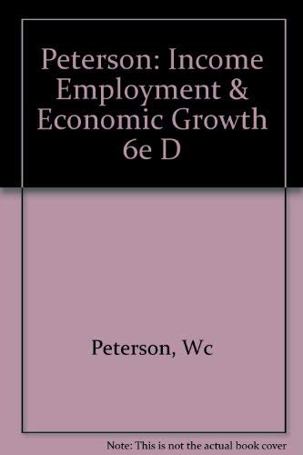 9780393956283: Income, Employment, and Economic Growth