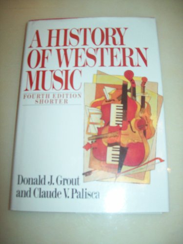 Beispielbild fr A History of Western Music Sho zum Verkauf von SecondSale