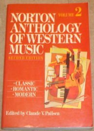 Stock image for Norton Anthology of Western Music Volume 2 for sale by Wonder Book
