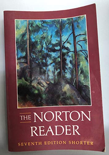 Beispielbild fr Norton Reader Shorter zum Verkauf von Wonder Book